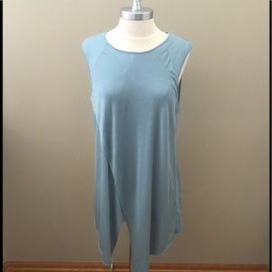New LAmade Blue Sleeveless Tunic Top